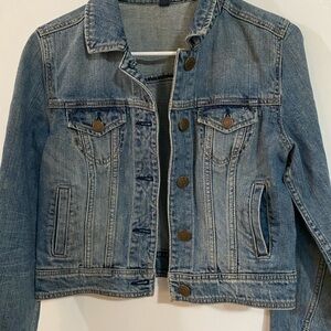 American Eagle Classic Medium Wash Denim Jacket | Jean Trucker Jacket M